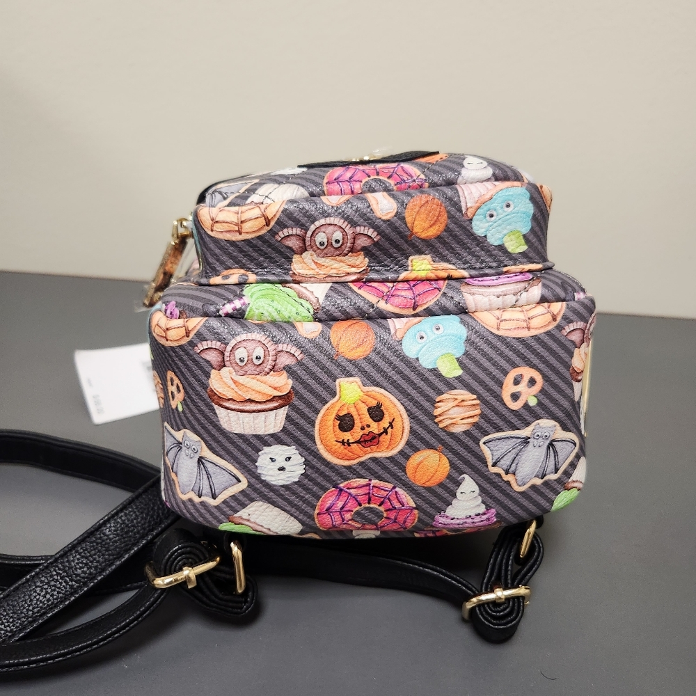 Betsey Johnson Sweets Dog XOBAYBEE Halloween Mini Backpack Purse New - Picture 4 of 8